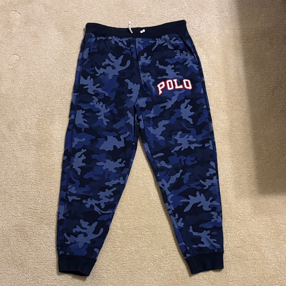 Polo by Ralph Lauren Kids Navy Camo Sweatpants